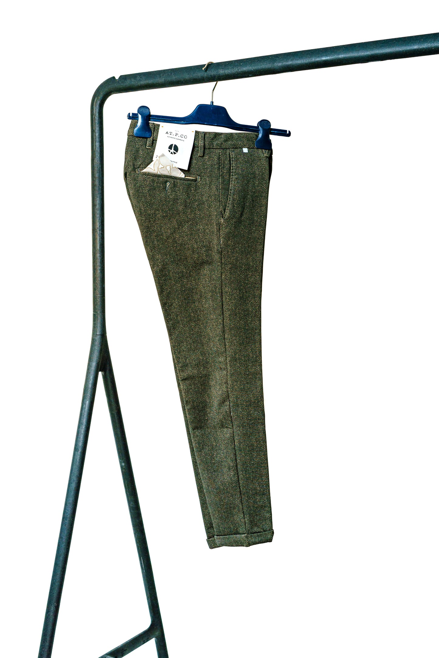 AT.P.CO dark green trousers