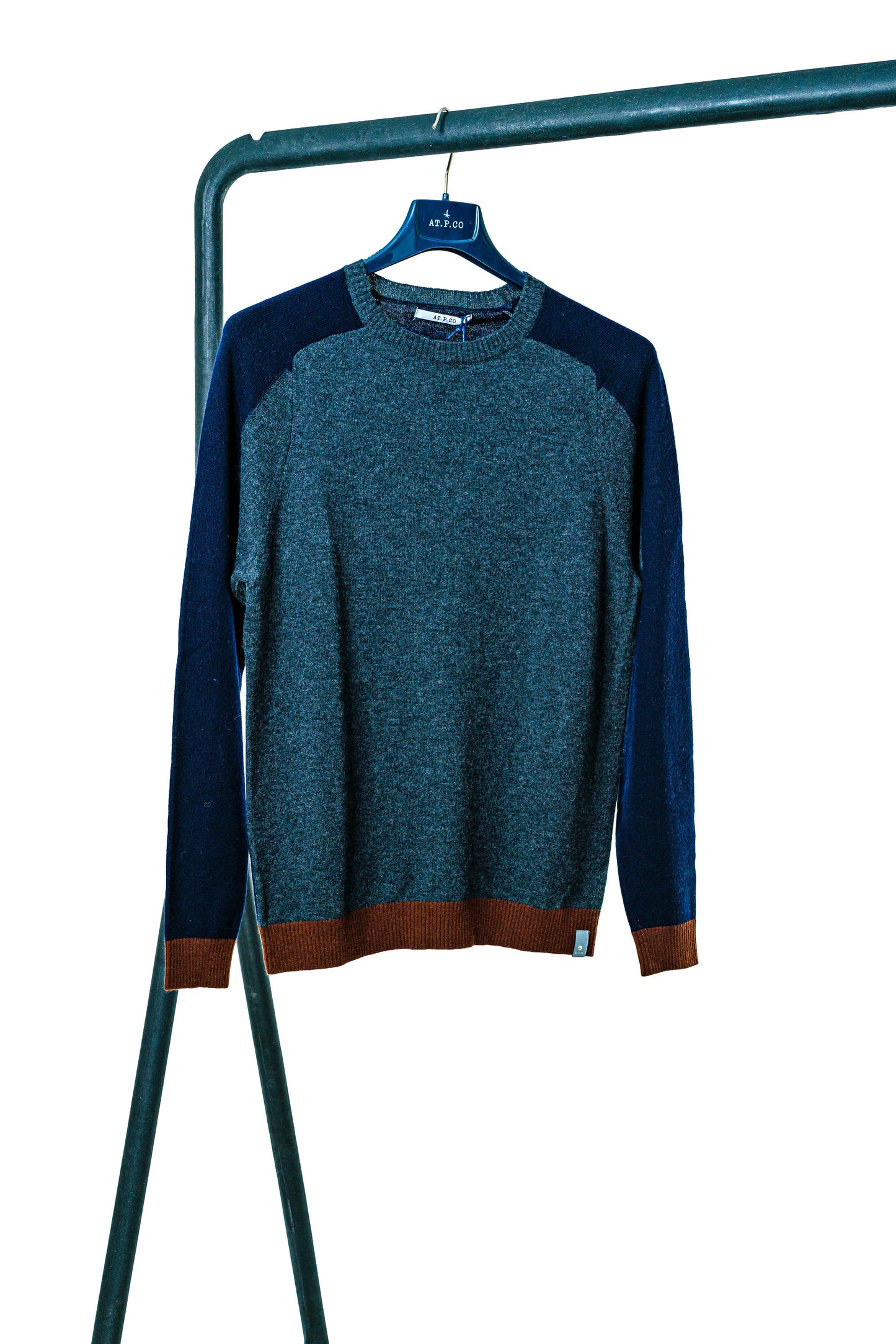 AT.P.CO grey wool sweater