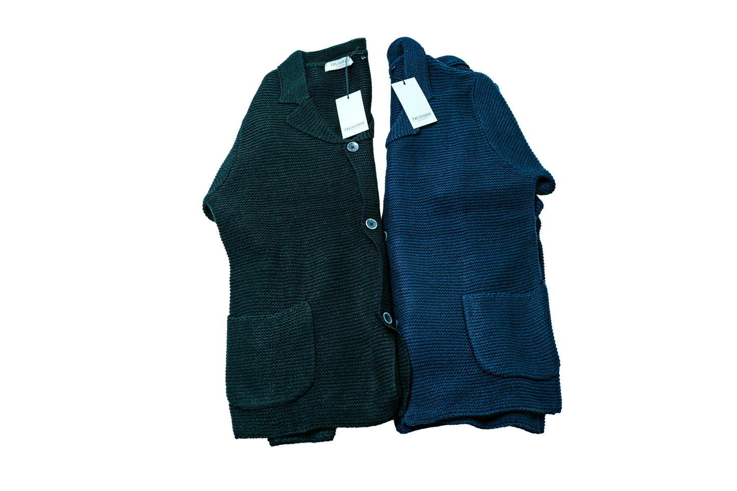 TRUSSARDI navy blue cardigan