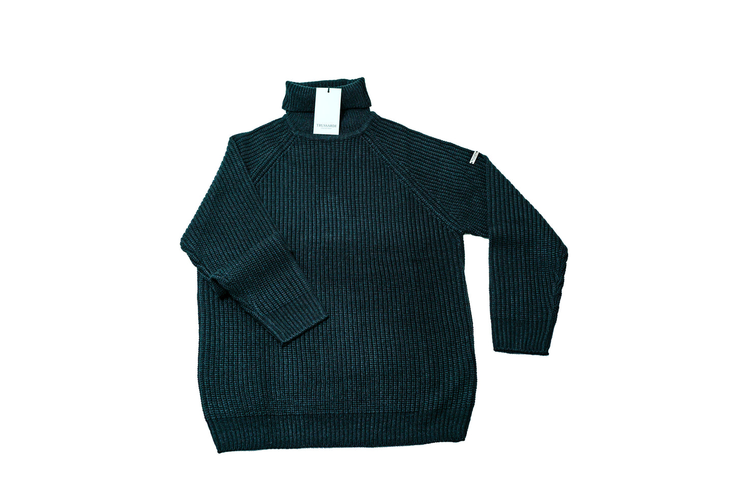 TRUSSARDI black turtleneck sweater